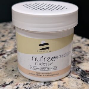 nufree Non-Wax Hair Remover 6oz New~Self Preserving,Antibacterial, Antimicrobial